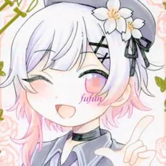 手描きイラスト　魔法少女ノ魔女裁判　まのさば　　桜羽エマ
