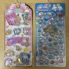 ハッピーマーチウォーターインシール　ぷくぷくあわわちゃんプチドロップステッカー