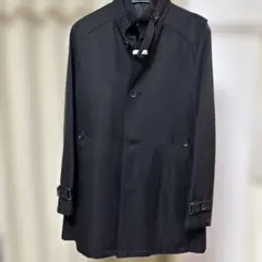 イオントップバリュ　メンズビジネスコート　クリーニング済み　脱着　ベストＬサイズ