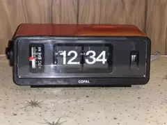 〇Nc左1056 デッドストック COPAL 赤 パタパタ時計 RP-243 - メルカリ