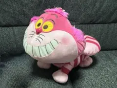 【新品タグ付】ディズニー チェシャ猫　ビックぬいぐるみクッション