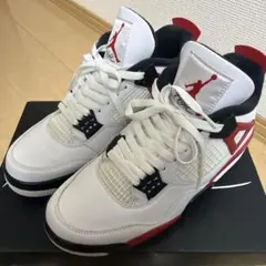 26.5cm ナイキ エアジョーダン4 レッドセメント Air Jordan 4 - メルカリ