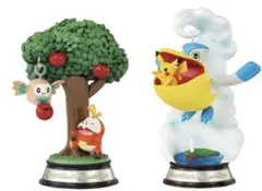スウィングヴィネットコレクション3　モクロー&ホゲータ　ピカチュウ&ペリッパー