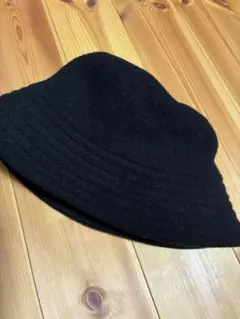 ウール バケットハット ブラック　UNIQLO