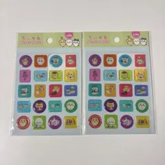 【新品未開封】　ちいかわ ぷくっとシール　クリア　2点セット