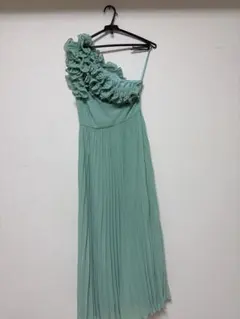 ワンショルダー ドレス ワンピース クリーニング済み
