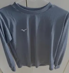 ミズノ Tシャツ 長袖 ジュニア ナビドライ　黒、ネイビー各１点