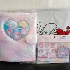 サンリオキャラクターズ　カラフルポップモンスターバインダー× ステッカーセット