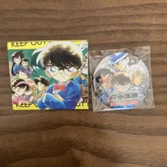 【鳥取限定】新品未開封　名探偵コナン 缶バッジ 直径約7cm 巨大迷路　2024