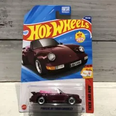 アメリカ版ホットウィール PORSCHE 911 TURBO CABRIOLET