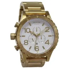 ニクソン] NIXON 腕時計 51-30 CHRONO: ALL GOLD - メルカリ