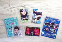 ブルーロック　一番くじ「決戦の覚悟」　アクスタ＆シール　４点セット