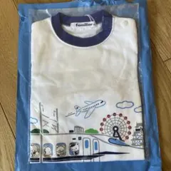 ファミリア familiar 90cm 新幹線コラボ長袖Tシャツ 完売品