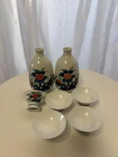 白丹波海老徳利・酒盃 丹波焼 大上昇 白丹波 - メルカリ
