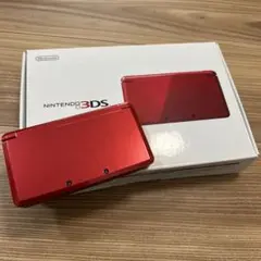 【美品・付属品完品】ニンテンドー3DS メタリックレッド