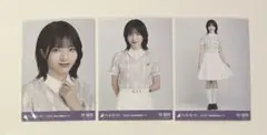 乃木坂46 生写真 林瑠奈 36th制服 3種 コンプ