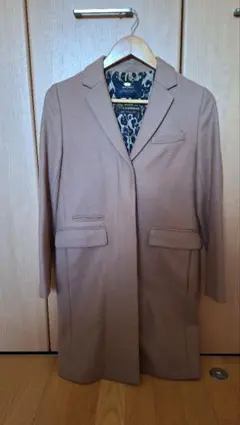 MACPHEE ウールカシミヤ チェスターコート ベージュ