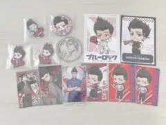 ブルーロック 馬狼照英 缶バッジ カード ブロマイド ラバーキーホルダー