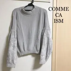 COMME CA ISM シフォンニット