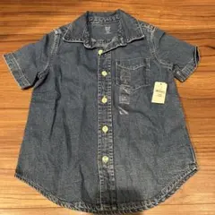 GAP デニム 半袖シャツ 110cm