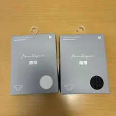 ユニクロ マメクロゴウチ ショーツ M 白黒セット