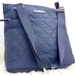 【良品】マッキントッシュフィロソフィー キルティング ショルダーバッグ 黒