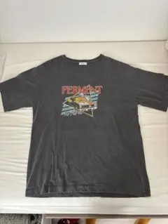 LOWRYS FARM グラフィックTシャツ ダークグレー