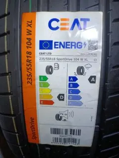 235/55R18 CEAT シアット SportDrive 新品 1本のみ。 - メルカリ