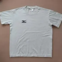 Mizuno ワンポイントTシャツ　ホワイト 　Sサイズ　メンズ　速乾