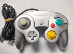 【動作良好】ゲームキューブコントローラー シルバー