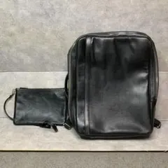 MH WAY オールレザー 3WAY ビジネスバッグ リュック ブリーフケース