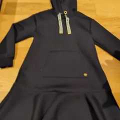 ケイト・スペードフード付きブラックワンピース