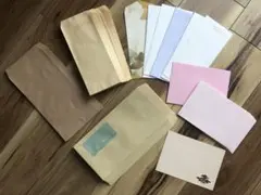 各種封筒　窓開き　茶封筒　和封筒　洋封筒