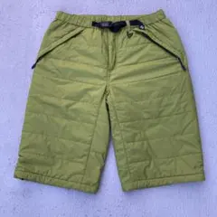 Columbia OMNI-HEAT ハーフパンツ　中綿入り　グリーン　古着