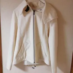 レディース　フード付きアイボリージャケット LL