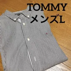 TOMMY L ストライプシャツ