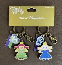 新品 ディズニーリゾート アナと雪の女王 アナ エルサ キーチェーン