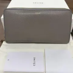 超美品‼️ 現行　セリーヌ　財布　長財布　グレインカーフスキン　ラウンドファスナーのサムネイル