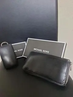 マイケルコース長財布、6連キーケース