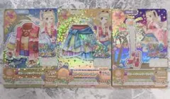 アイカツ Vivid Kiss リゾートキャンサー3枚 サマーデイミラクルドレス