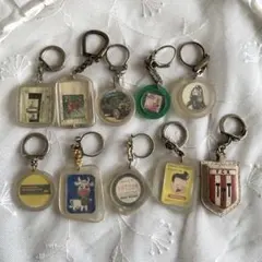 【10個】フランス　直輸入　キーホルダー　フレンチ　ヴィンテージ　まとめ