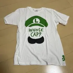 ニンテンドーワールドルイージ Tシャツ WHOSE CAP?ユニバ限定公式のサムネイル