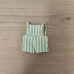 オビツ11などに　ストライプサロペット