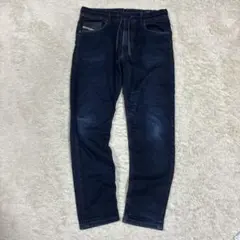 未使用に近い】 DIESEL デニム ジョグジーンズ ストレッチ バイカラー 