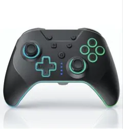 Switch コントローラー 自動連射 背面ボタン4つ付き 4段階振動調整