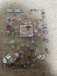 サンリオ　100ピース シール　シュガーバニーズ　シール　ホロ