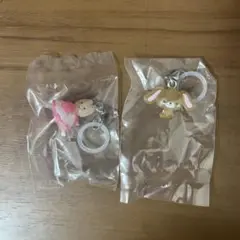 サンリオキャラクターズ ゆるっとめじるしアクセサリー マロンクリーム くろうさ