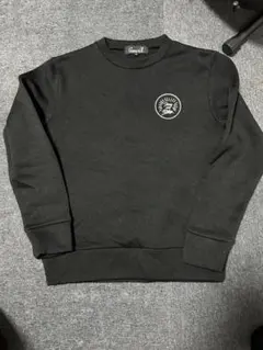 CavariA ブラック トレーナー