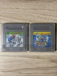任天堂 ゲームボーイソフト 2本セット ドクターマリオ マリオランド2