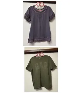 レディース 半袖Tシャツ 2枚セット GAP 他